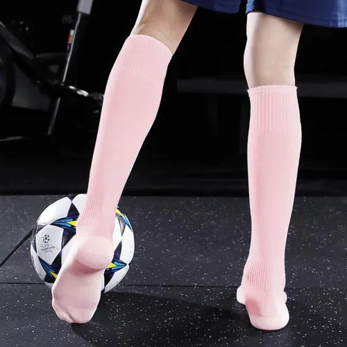 Miniatura 6 de GRAPMKTG 3 pares de calcetines de fútbol de fútbol para jóvenes, calcetines de béisbol y sóftbol para mujeres y hombres y niñas