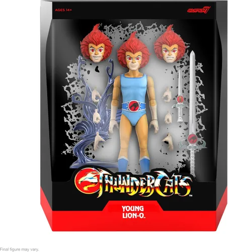 Miniatura 10 de Super7 ULTIMATES! Thundercats León-O (Espejo) - Figura de acción de Thundercats de 7" con accesorios, coleccionables clásicos de dibujos animados