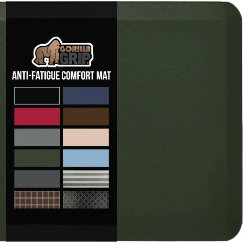 Miniatura 17 de GORILLA GRIP Alfombrillas de cocina cómodas y acolchadas para el suelo, superficie suave impermeable y resistente a manchas, alfombrilla antifatiga