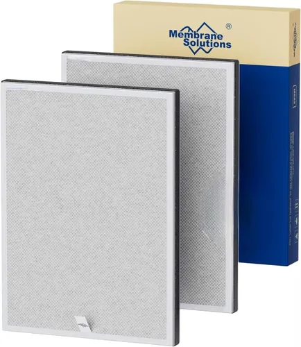 Miniatura 11 de Membrane Solutions MSA3/MSA3S - Filtro de purificador de aire original original, paquete de 4 unidades, filtro HEPA H13 mejorado 4 en 1