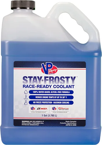 VP Racing Fuels 23051 Stay Frosty - Refrigerante listo para carreras con fórmula 100% a base de agua, galón (paquete de 4)