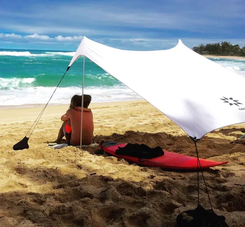 Miniatura 35 de Neso Tienda de Campaña Portátil para Playa Refugio Solar con Anclaje de Arena - Toldo Ligero de Sombra para Playa - Fácil Instalación para Salidas