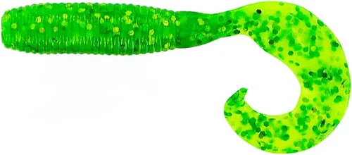Miniatura 10 de Yamamoto 5 Señuelos Single Tail Grub Swimbait de Plástico Suave para Pesca Deportiva con Acción de Rizado de Cola - Paquete de 20