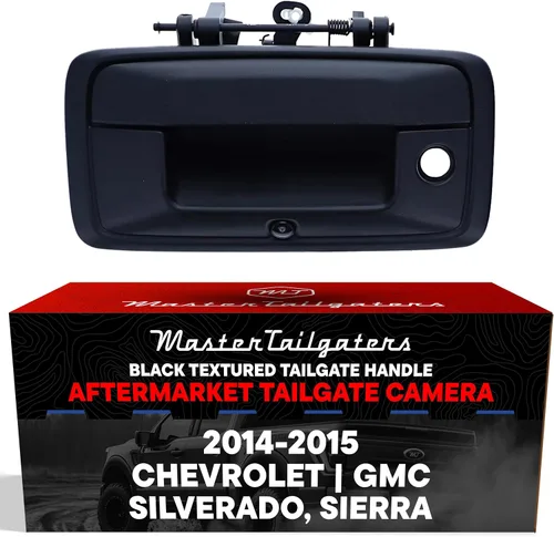 Miniatura 17 de Master Tailgaters Bisel negro para portón trasero con cámara de respaldo de repuesto para Chevrolet Silverado/GMC Sierra (1999-2006) IP68