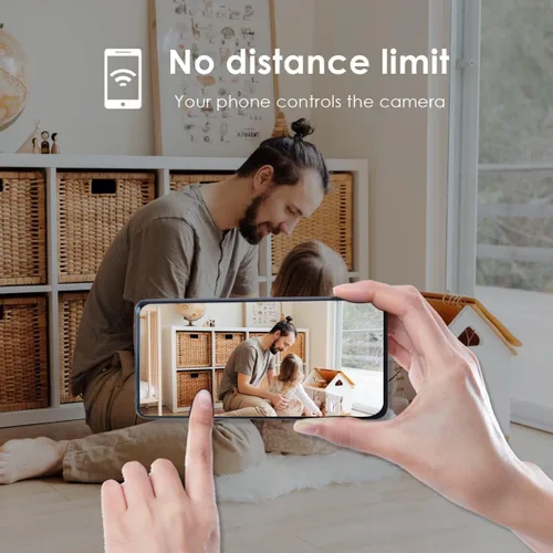 Miniatura 6 de Mini cámaras ocultas cámara WiFi inalámbrica HD 1080P cámaras de seguridad para el hogar vigilancia con alimentación en vivo de audio y video cámara