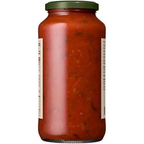 Miniatura 4 de Rao's Homemade Salsa de tomate, Tomate y Albahaca, 24 onzas, salsa versátil para pasta, bajo en carbohidratos, totalmente natural, calidad premium