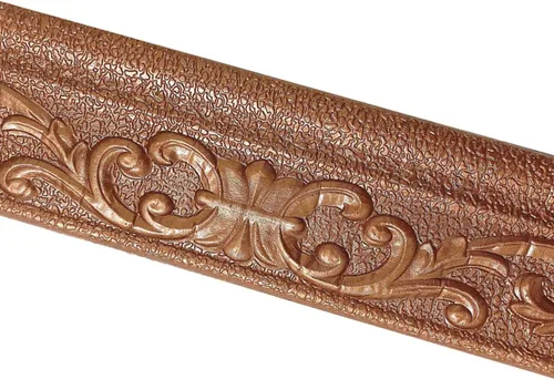 Moldura de espuma flexible de 7.5 pies, despegar y pegar, borde de pared de espuma 3D, línea de cintura, borde de papel tapiz, fácil de aplicar,