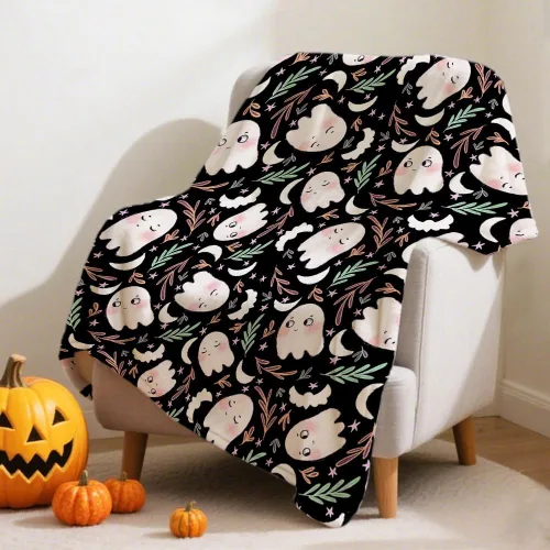 Miniatura 29 de Manta de murciélago de Halloween para bebé, regalo súper suave, manta acogedora para recién nacido, manta de recepción para bebé, manta para cuna