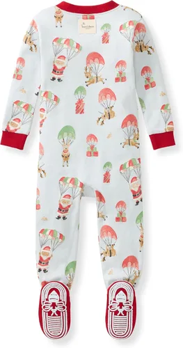 Miniatura 103 de Burt's Bees Baby Pijama para bebé niña, 100% algodón orgánico, pijama de una pieza, overol diagonal con cremallera, ajuste cómodo