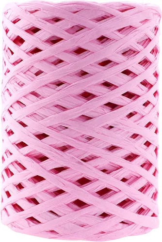 Miniatura 43 de Mandala Crafts Aqua Raffia - Hilo de rafia para envolver regalos, cinta de rafia de papel natural de 200 yardas para ganchillo, manualidades