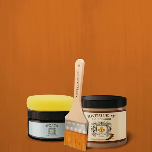Miniatura 66 de Retique It Kit multiusos con acabado de madera - GO Beyond de madera falsa con imprimación a base de madera líquida pintable y tinte de gel - 60