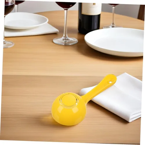 Miniatura 3 de Hemoton 2 piezas de plástico de paleta de arroz para servicio de alimentos, pala de arroz semicircular, pala de arroz antiadherente, espátula