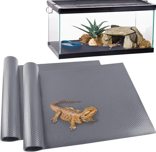 Miniatura 15 de Alfombra de Reptil, Alfombrilla de Reptil, Dragón Barbudo, Sustrato de Gecko Leopardo, Piso para Tanque de Dragón Barbudo, Serpiente, Cama