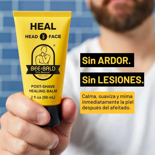Miniatura 2 de Bálsamo de cura para después de afeitar Bee Bald, 2 fl