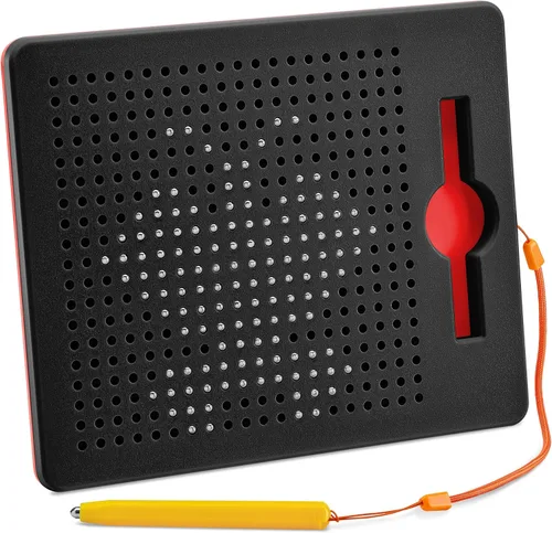 AYNAT FUN - Tablero de dibujo magnético para niños, juguetes para hacer garabatos y bocetos, incluye lápiz digital magnético y cuentas para niñas y