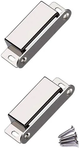 Miniatura 13 de WOOCH Pestillo magnético para puerta, 50 libras, de acero inoxidable de alta resistencia para cocina, baño, armario, armario, armario, puerta, cajón