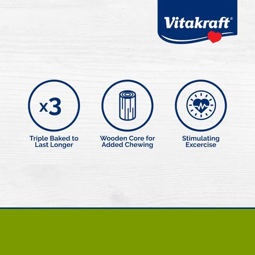 Miniatura 2 de Vitakraft Palitos de Golosinas para Conejos - Albaricoque y Cereza - 3.5 Oz