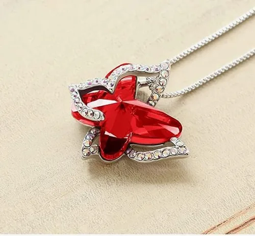 Miniatura 5 de Style Smith Butterfly Pendant Necklace - Cute Dainty necklaces for your Women, Mom, Daughter, Wife, Ladies, Teen girls, Sister, Friends, Mother