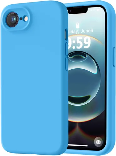 Miniatura 195 de LOVE 3000 Compatible con Funda para iPhone 15, [Cámara de Cobertura Completa de Silicona Suave] [Protección contra Caídas de 8 pies], Forro de Negro