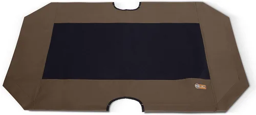 Miniatura 21 de K&H Pet Products Cuna para mascotas original, cama elevada para perros, malla verde/negra, mediana, 32 x 25 x 7 pulgadas