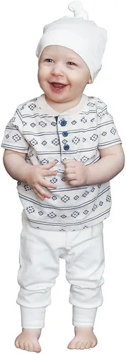 Miniatura 2 de Owlivia Sombrero orgánico del nudo del bebé, gorritos del bebé del hospital recién nacido, casquillo infantil unisex