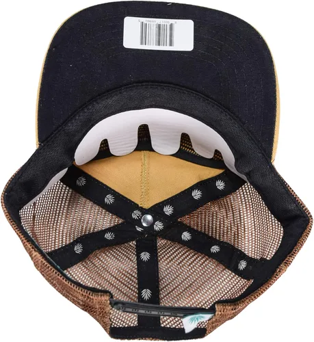 Miniatura 6 de Sendero Provisions SPCH121F26B00 Provisions Daggum Retro Pop-Up Sombrero de malla Snapback (Sólo sombrero) Amarillo, Talla única, Amarillo