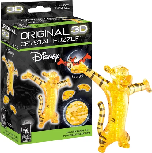 Miniatura 14 de BePuzzled Rompecabezas de cristal 3D original de Disney Belle, a partir de 12 años