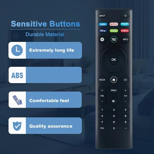 Miniatura 8 de XRT140R - Control remoto de repuesto compatible con VIZIO SmartCast TV M50Q7-H1 M55Q7-H1 M55Q8-H1 P85QX-H1 M65Q7-H1 M65Q8-H1 M506X-H9 M506XH9