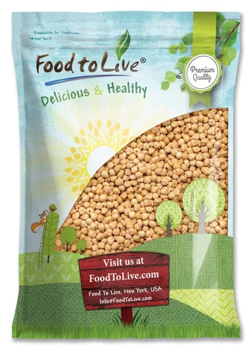 Miniatura 11 de Food to Live Avellanas blanqueadas tostadas en seco, 1 libra, sin sal, filberts enteros asados al horno, sin aceite añadido, sin piel, vegano