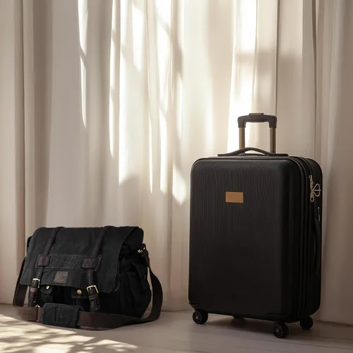 Miniatura 3 de Bolsa bandolera de hombro de lona LEATHER VILLAGE para hombres y mujeres – Elegante bandolera estilo mochila para oficina, viajes y uso diario