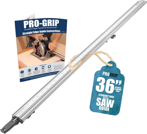 Miniatura 10 de Abrazadera de borde recto ProGrip ideal para cortar hojas grandes de madera contrachapada y ranuras Dado