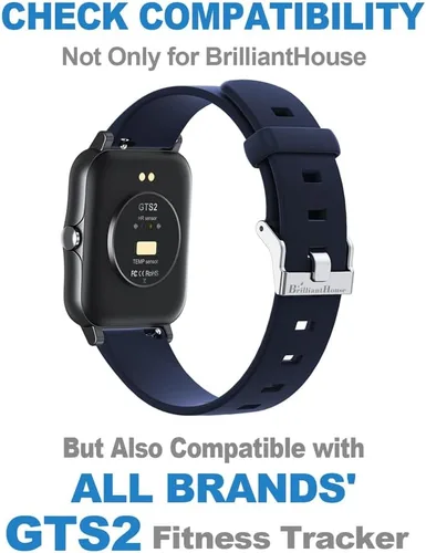 Miniatura 2 de Muñequeras de repuesto para GTS2 Fitness Tracker (para todas las marcas), correa de repuesto para reloj inteligente, banda de seguimiento