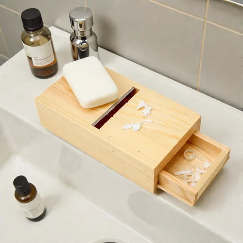 Miniatura 8 de Herramienta biseladora de jabón, afeitadora y rebanadora para cepilladora de jabón de barra, caja de cajones cortadores, jabones de madera,
