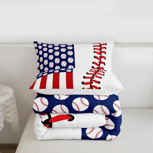 Miniatura 99 de Feelyou Juego de edredón de baloncesto para niñas y niños, juego de ropa de cama con juegos de pelota, decoración de habitación, regalo para amantes