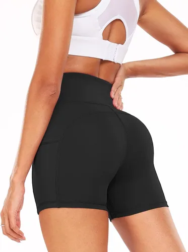 Miniatura 4 de CADMUS Pantalones cortos de yoga de cintura alta para mujer de 3 pulgadas, 4 pulgadas, 6 pulgadas, 7 pulgadas, 8 pulgadas, sensación desnuda