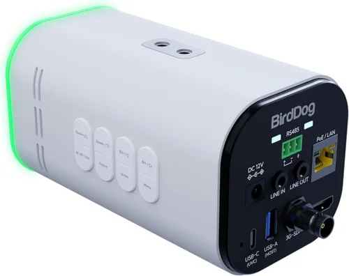 Miniatura 6 de BirdDog Maki Ultra 4K 20x Zoom Box Cámara, color blanco