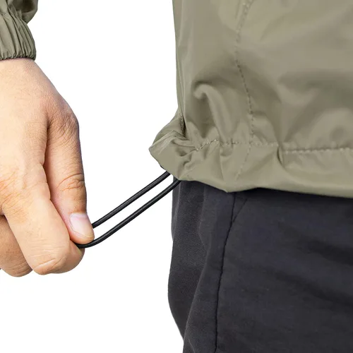 Miniatura 103 de 33,000ft - Chaqueta de lluvia impermeable y plegable para hombre, ligera, con capucha, cortavientos ideal para golf o ciclismo
