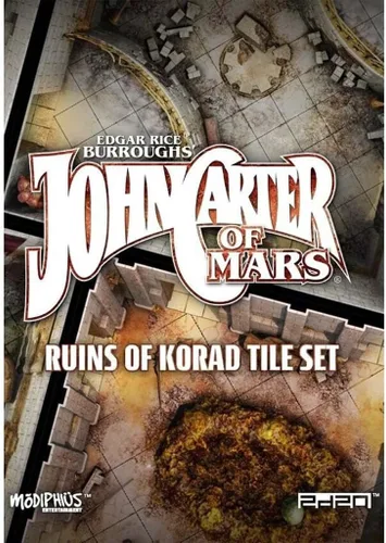 John Carter of Mars: Ruins of Korad Juego de azulejos (John Carter RPG Access.)
