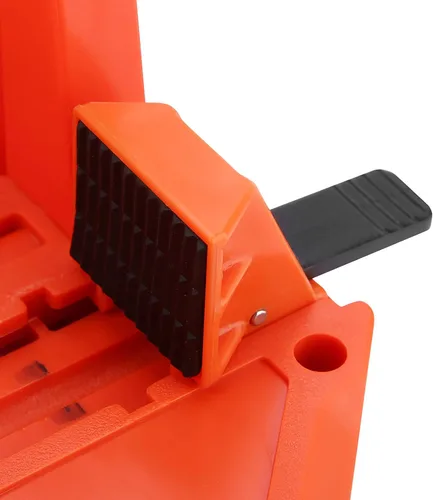 Miniatura 6 de Caja de sierra ingletadora, bloque de inglete de sujeción de plástico, sierra de poda, ángulos de corte de madera, herramienta de hardware