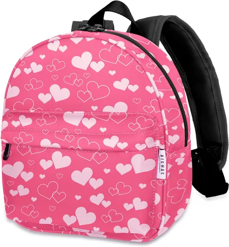 Mochila ligera para niños pequeños con correa para el pecho para niños y niñas, jardín de infantes preescolar de 3 a 6 años, 30 colores,