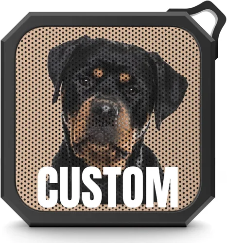 Altavoces Bluetooth personalizados con foto, imagen, texto, logotipo, altavoz impermeable personalizado, regalo técnico personalizado para hombres y