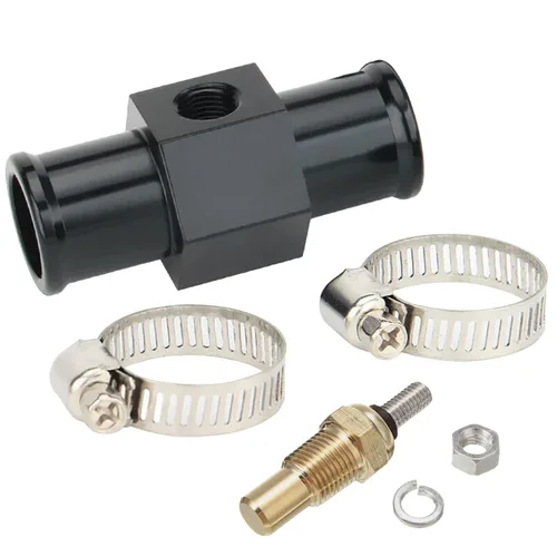 Miniatura 2 de Radiador de motor en línea refrigerante manguera de aceite de agua y aceite de 1/8 pulgadas NPT ventilador eléctrico unidad de envío de temperatura