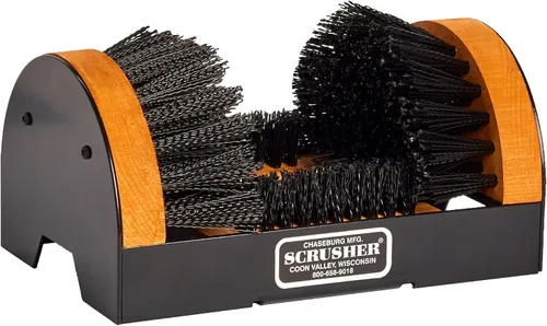 Scrusher - Auténtico cepillo limpiador Boot Buddy limpiador de zapatos y botas para exteriores para todo tipo de clima, diseñado para la limpieza de
