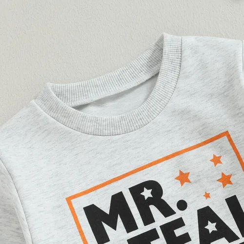 Miniatura 47 de Ropa de Halloween para bebé niña, sudadera con estampado de calabaza, mameluco de burbujas, lindo traje de Acción de Gracias de otoño