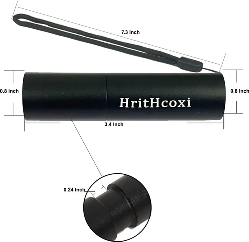 Miniatura 2 de Mini linternas LED recargables, 6 piezas de luz de flash de alto brillo con batería de litio, 3 modos XPE 1200 lúmenes, linterna impermeable