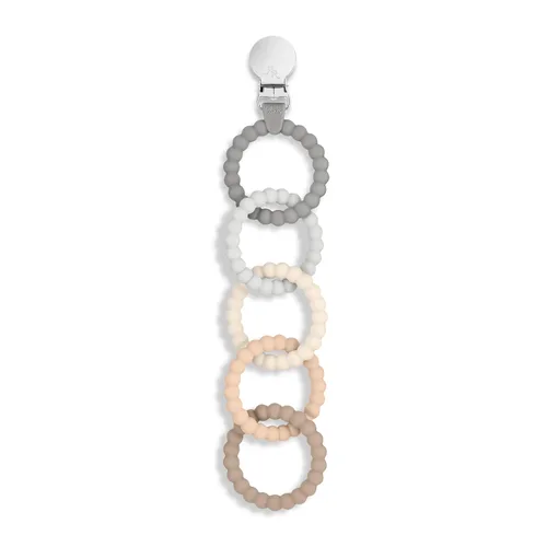 Miniatura 6 de Ryan & Rose Cutie Clinks - Juguete masticable para bebés (flor)