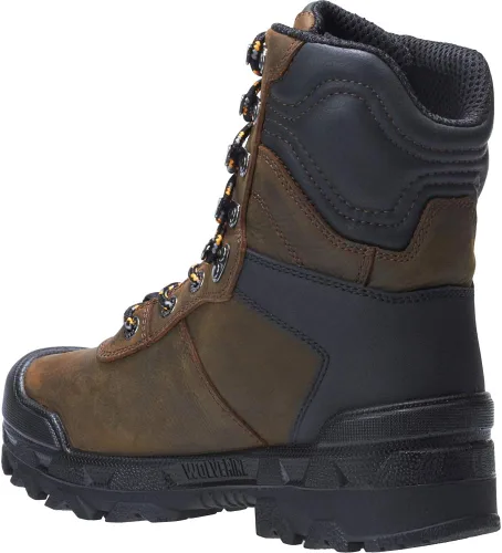 Miniatura 7 de Wolverine Warrior, hombre, marrón, punta comp, EH, Mt, WP, bota de 8 pulgadas, Marrón