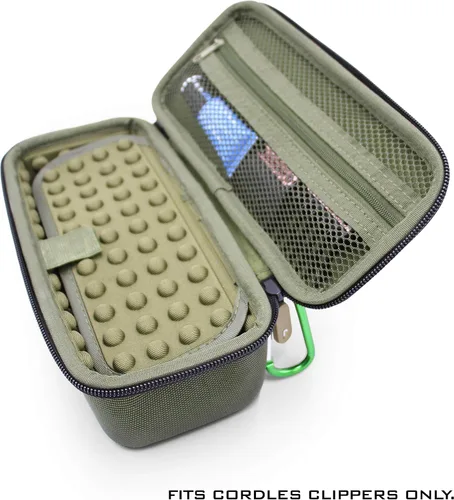 Miniatura 6 de CASEMATIX Estuche inalámbrico compatible con cortapelos Babyliss, zumbadores, recortadoras, revestimiento de acabado en T, estuche de viaje