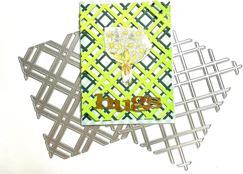 Miniatura 14 de Troqueles de corte para hacer tarjetas de papel, marco de fondo de Navidad 3D, plantillas de metal, herramientas de álbumes de recortes, plantilla