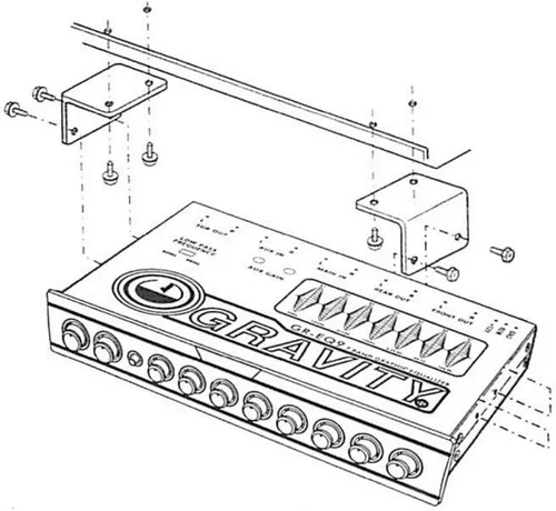 Miniatura 7 de Gravity Ecualizador gráfico de 7 bandas GR-EQ9